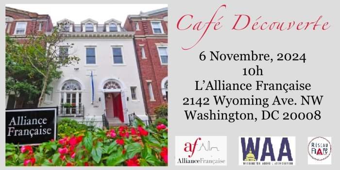 Café Découverte de l'Alliance Française