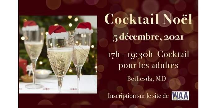 Cocktail de Noël de WAA