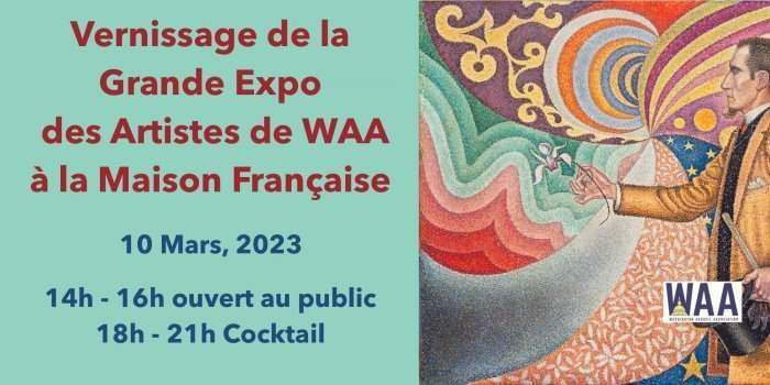 VERNISSAGE de la Grande Expo des Artistes de WAA