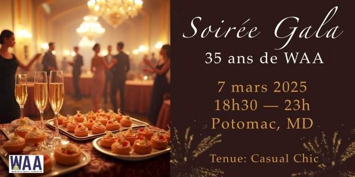 Gala des 35 ans de WAA