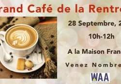 Grand Café de la Rentrée - Mercredi 28 septembre 10:00-12:00