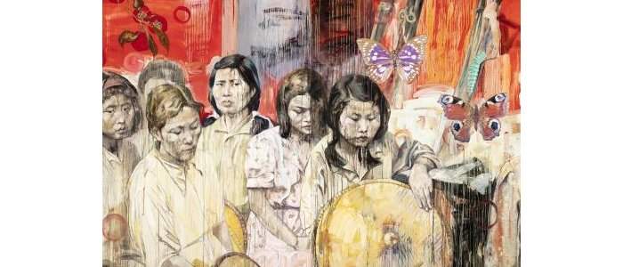 ANNULATION Visites Culturelles -Hung Liu : Portraits des Terres Promises à la National Portrait Gallery