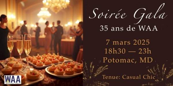 Gala des 35 ans de WAA